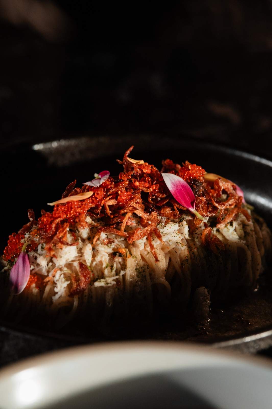 Cold Capellini With Crab